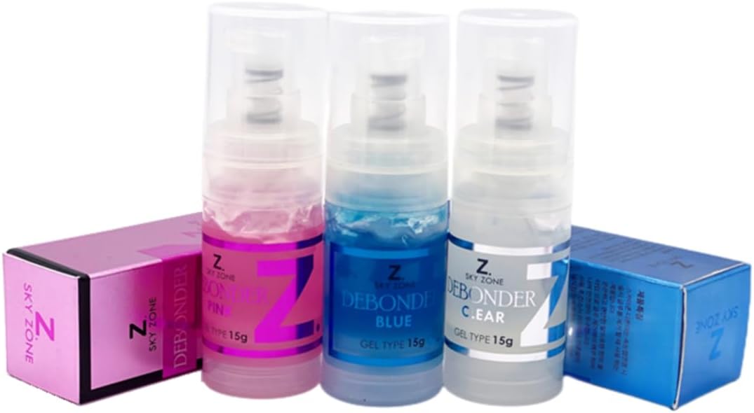 Sky Zone Glue 5ml Debonder Remover 15g South Korea Drying Fastest Strongest Eyelash Extensions Supplies Makeup Tools 10PCS