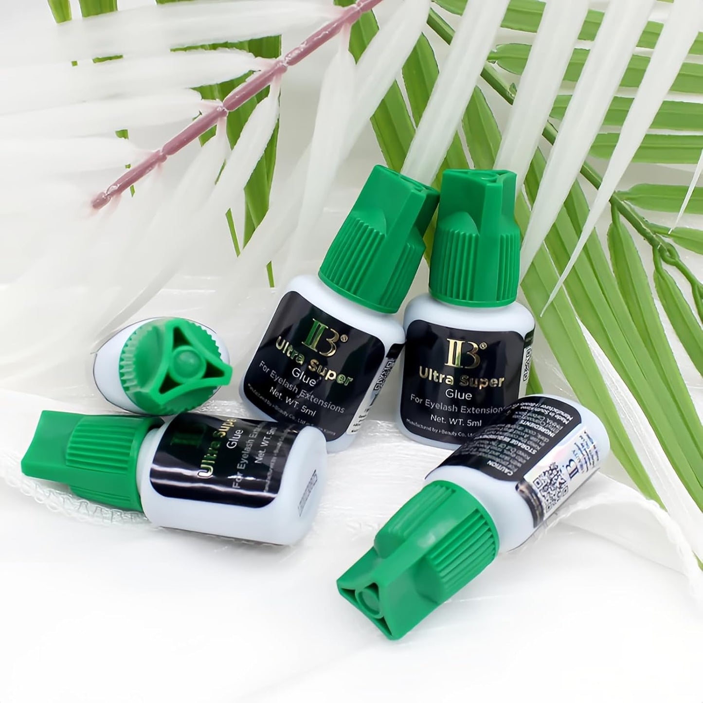 Lava Lash 1 PCS Eyelash Extensions Ibeauty Ultra Super Glue 5ml, Semi-Permanent Eyelash Extension Glue, 1-2 Sec Drying Time, Keep 5-6 Weeks